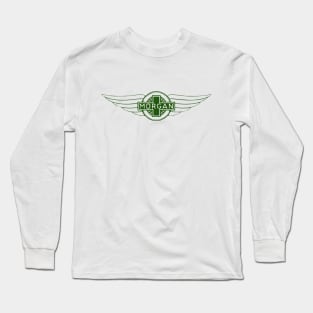 Morgan Utomotive Car Tribute  - Car Lover Design - Retro Vintage Long Sleeve T-Shirt